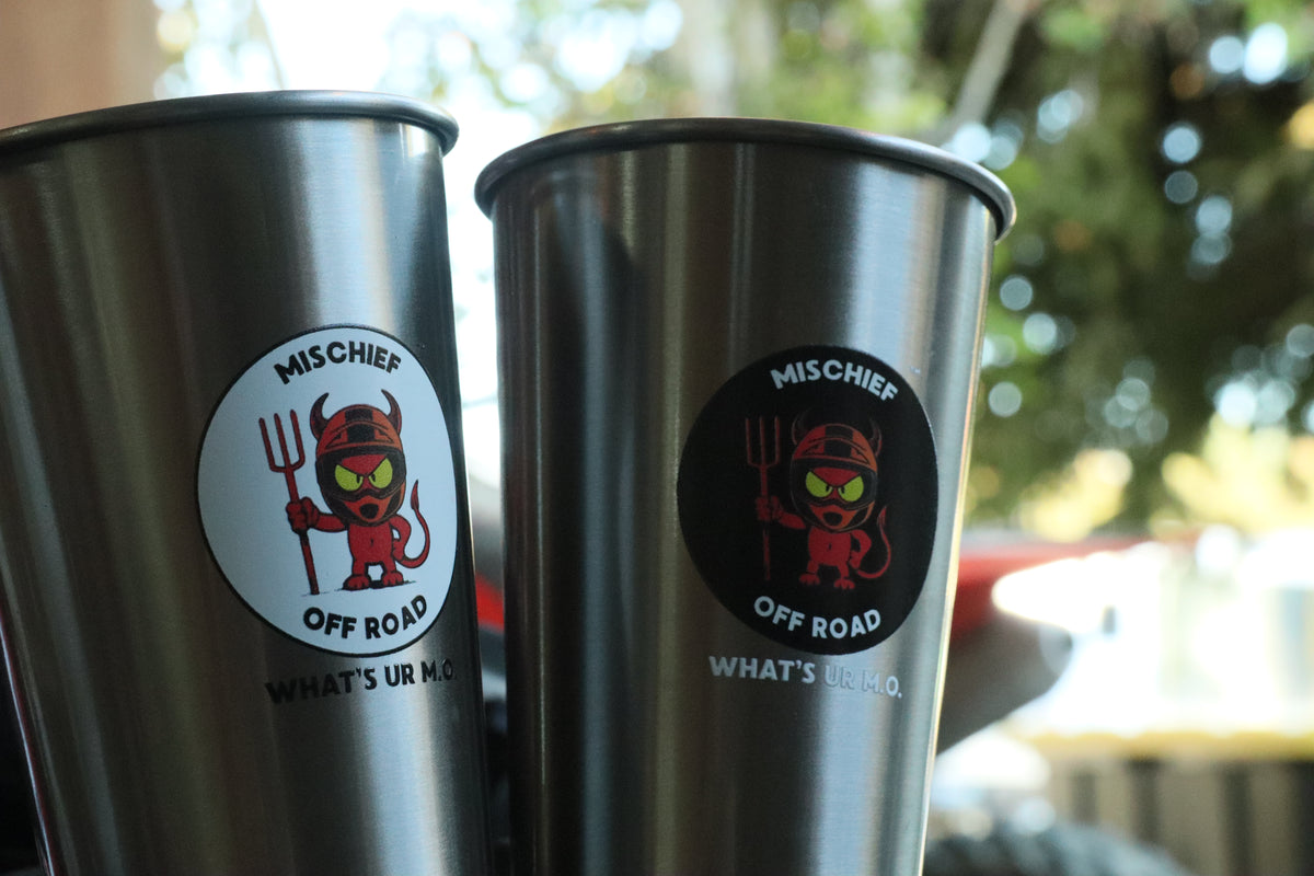 Mischief Stainless Pint Glass