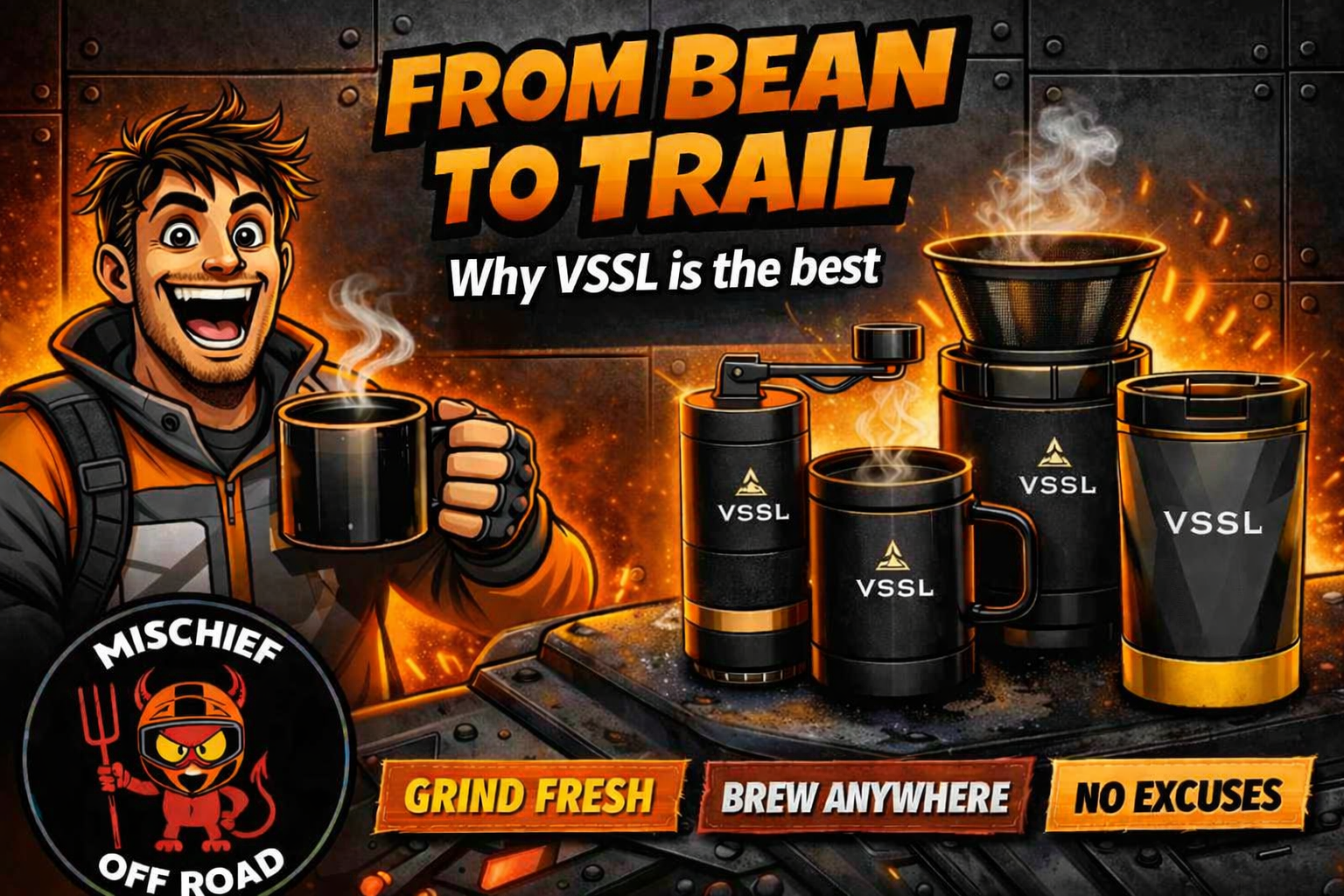 From Bean to Trail:  Why the VSSL Coffee System Leaves Every Other Option in the Dust