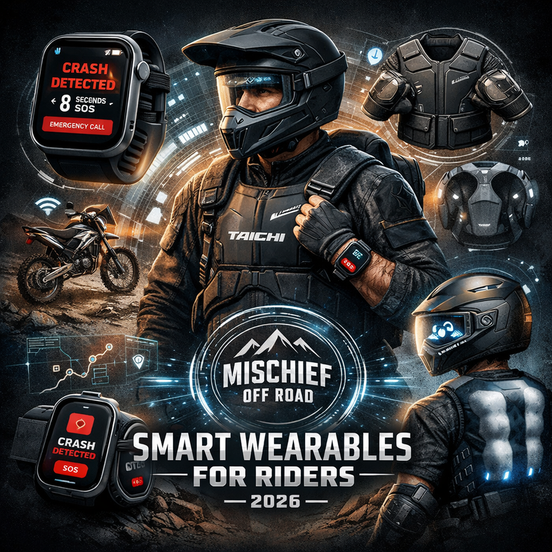 Smart Wearables for Riders:  Apple Watch Integration, Airbag Vests, and Connected Armor in 2026