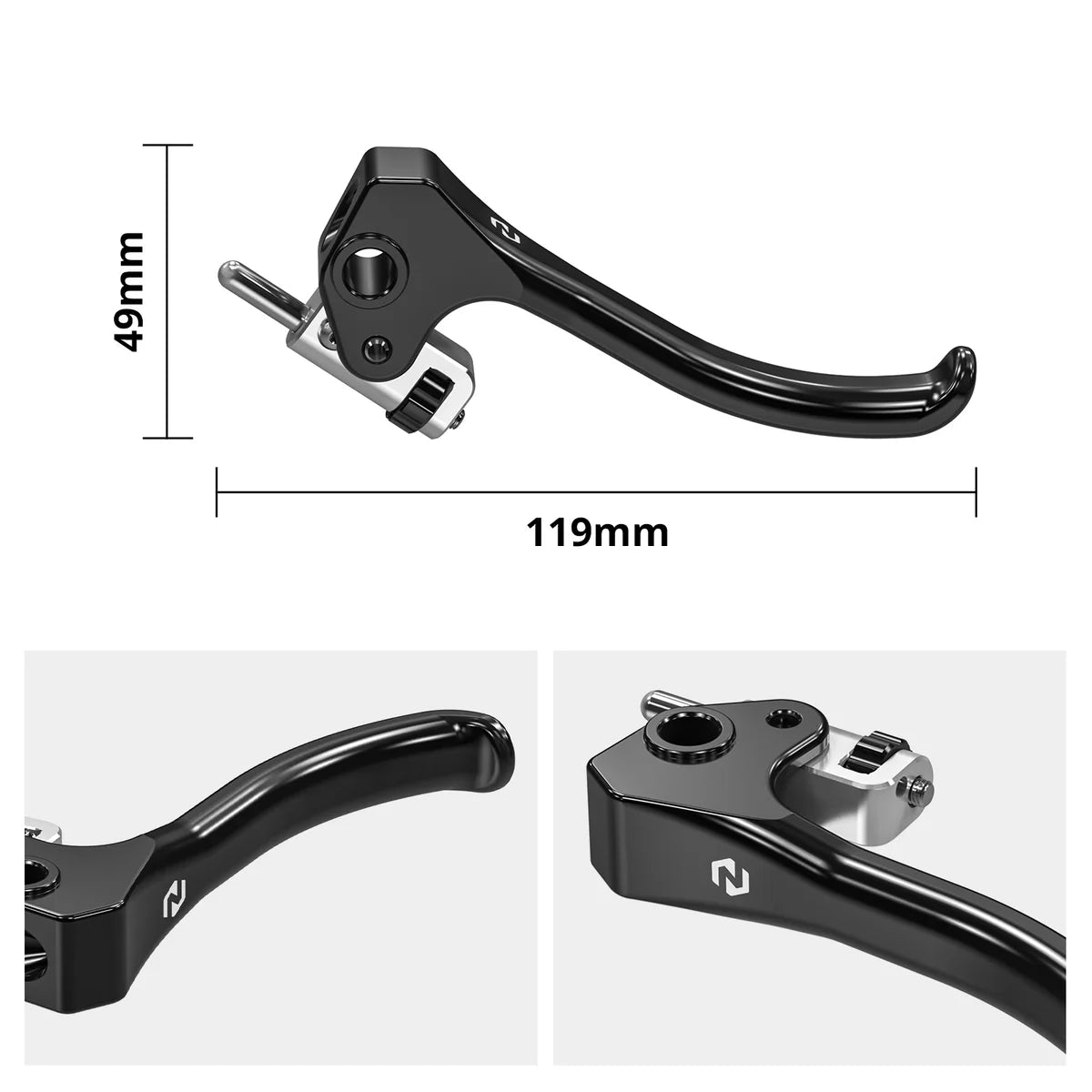 Shorty Clutch/Brake Lever (Braktec System)