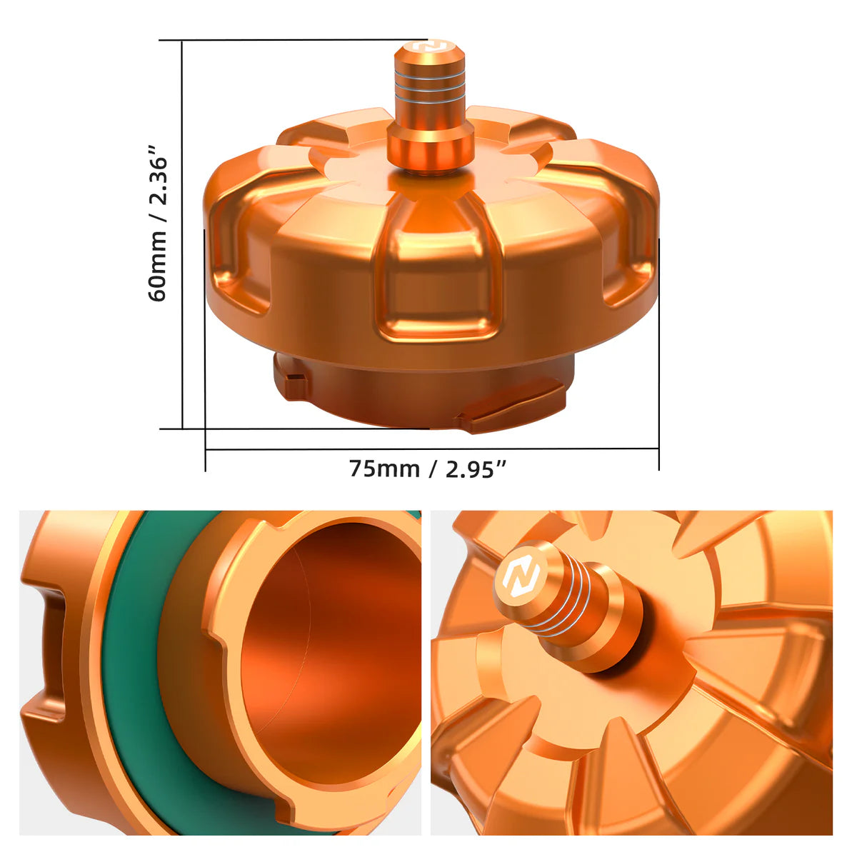 KTM/Husq/Gas Gas Anodized Fuel Cap