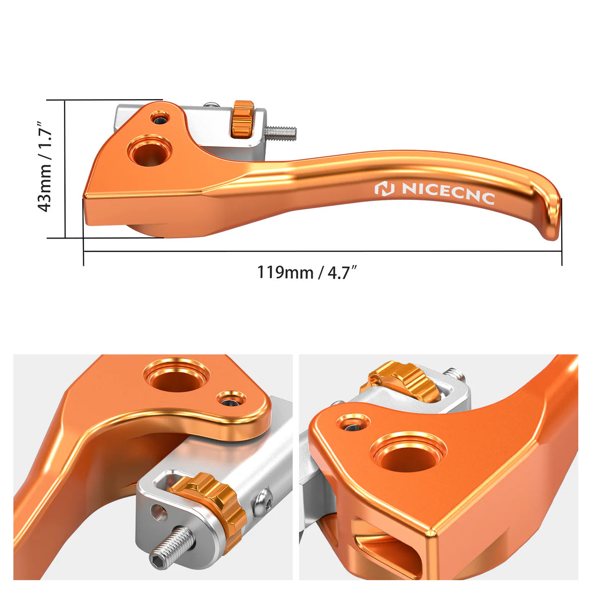 Shorty Clutch Lever (Brembo System)