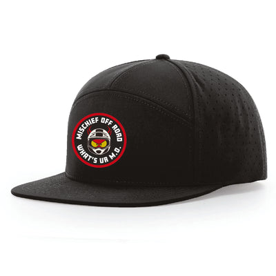 Circle Stamp Patch Hat