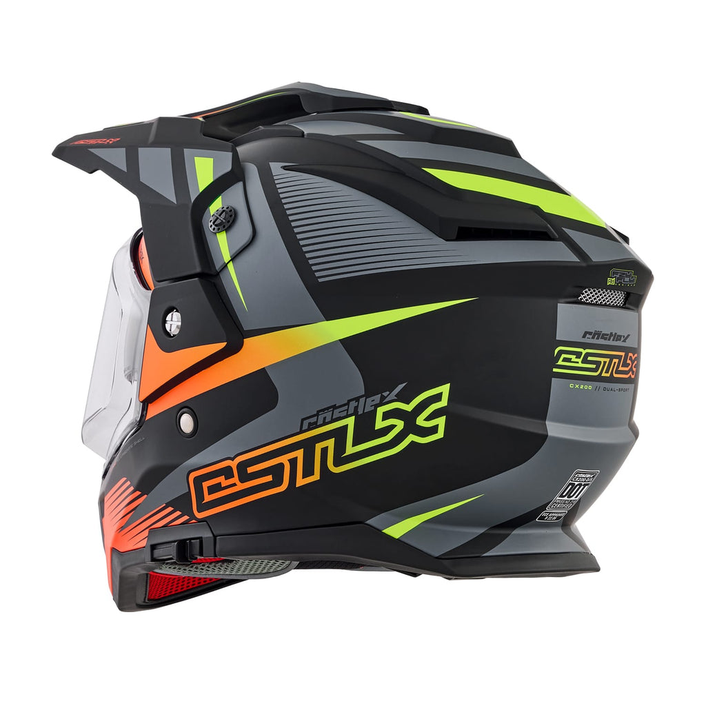 bike helmets castle hill X Avenue SV Helmet dual shield helmet designed for cold weather Castle X Mode Dual Sport