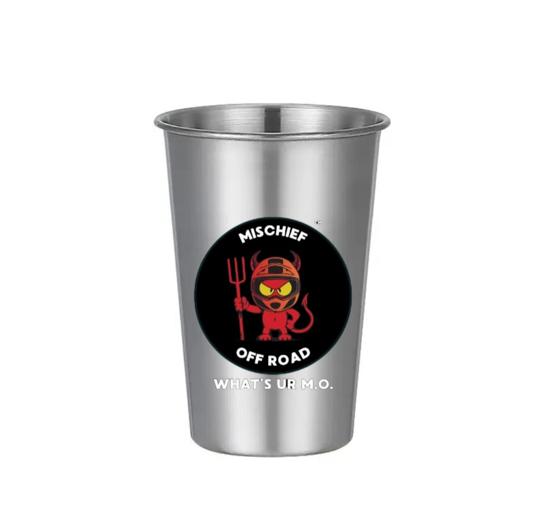 Mischief Stainless Pint Glass