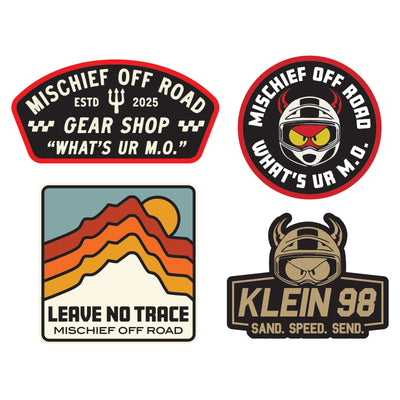 Mischief Sticker 4 Pack