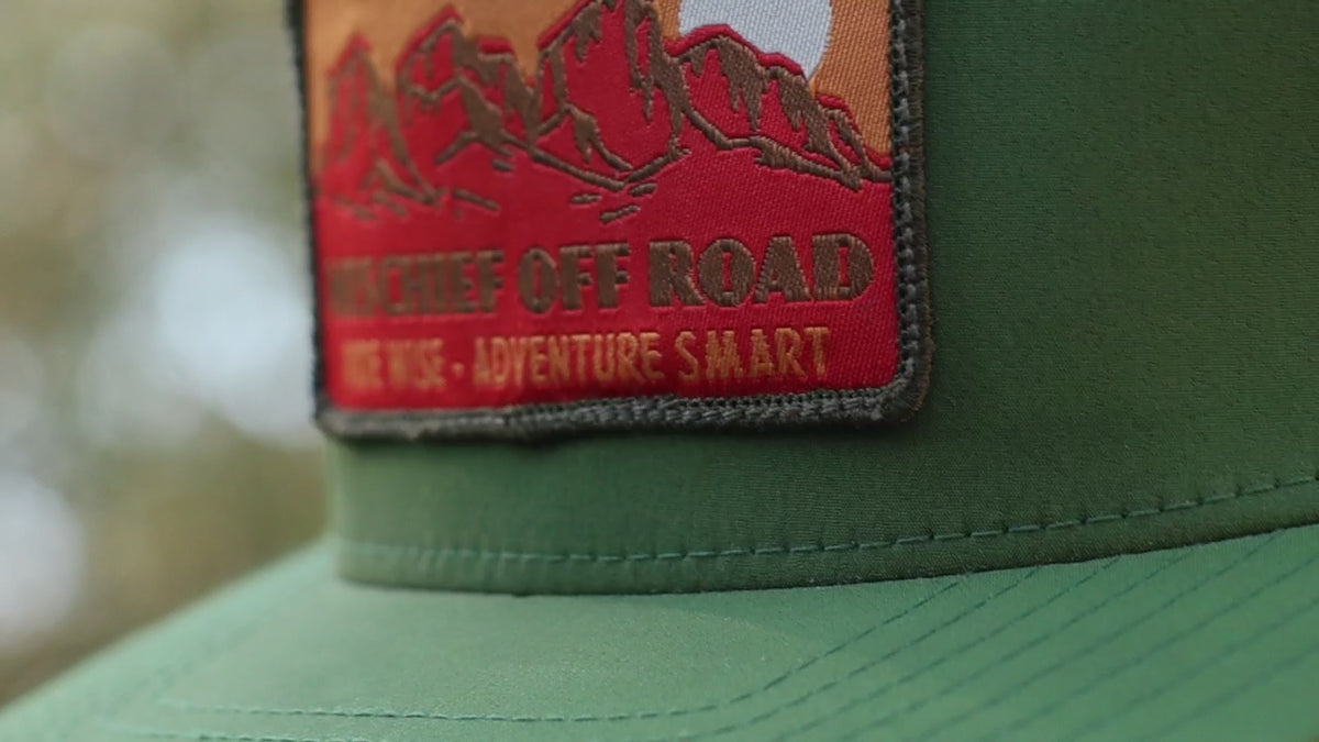 Load video: Mountain Range Patch Hat
