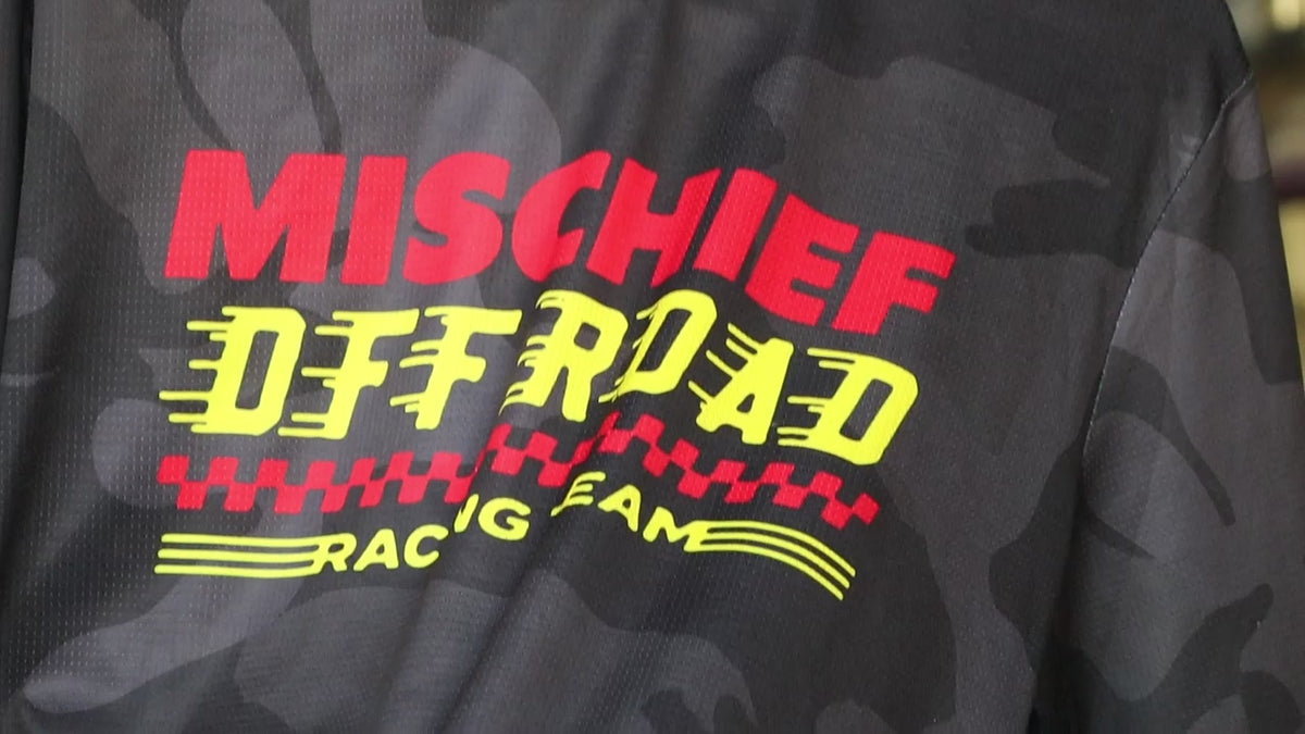 Load video: Mischief Motocross Jersey